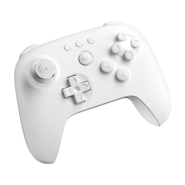 8BitDo 64 Bluetooth-peliohjain Valkoinen