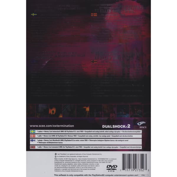 Extermination Playstation 2 PS2 Nordic (Brukt)
