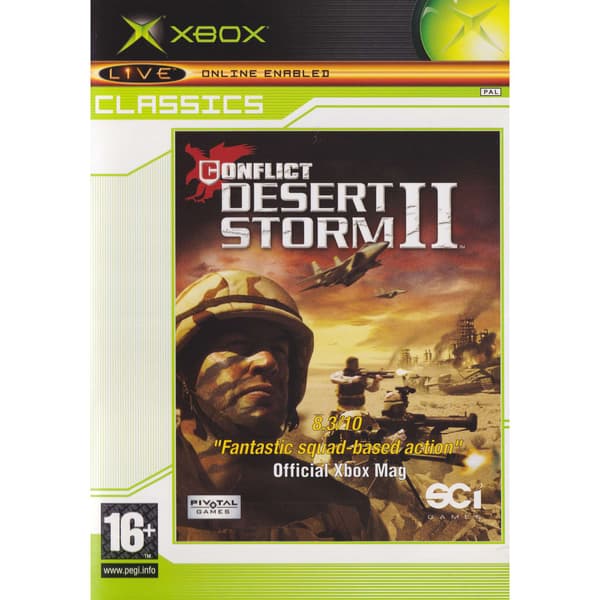 Conflict Desert Storm II Xbox Classics (Brukt)