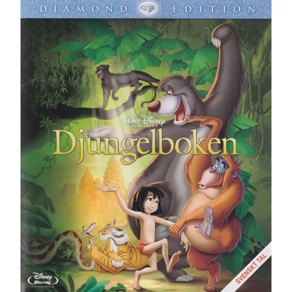Djungelboken Diamond Edition Blu-Ray (Brukt)