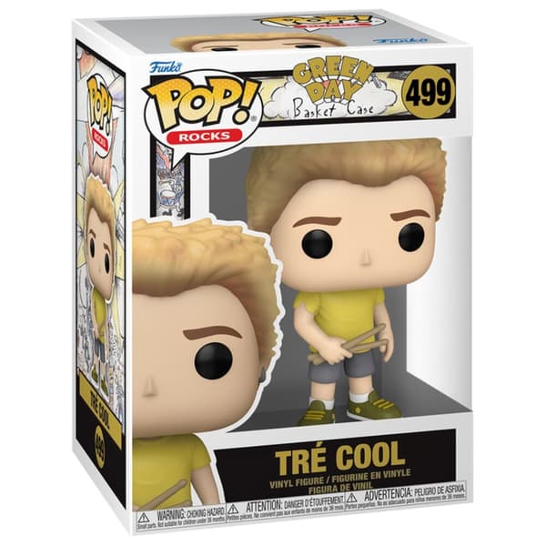 POP figure Green Day Tre Cool Basket Case