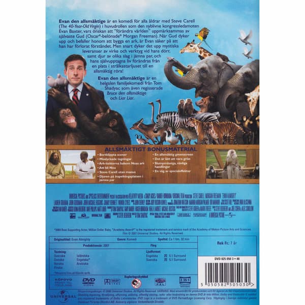 Evan den allsmäktige DVD (Brukt)