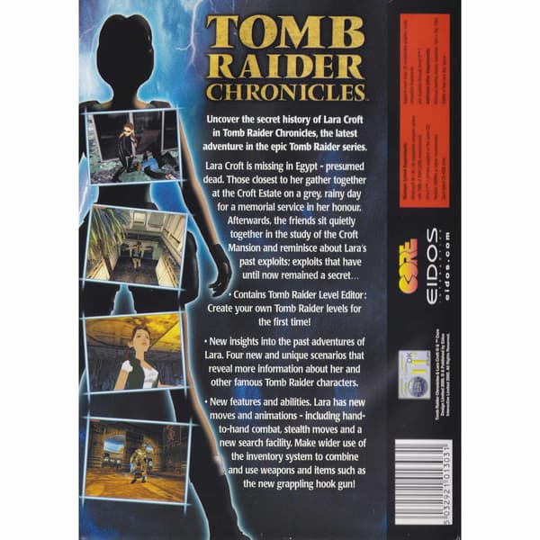 Tomb Raider Chronicles PC CD (Käytetty)
