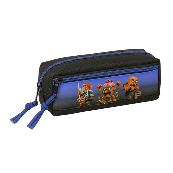 Brainrot triple pencil case