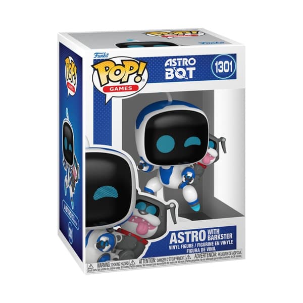 POP figure Astro Bot Astro with Barkster