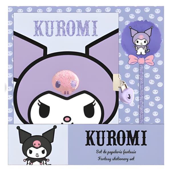 Hello Kitty Kuromi Diary + pen
