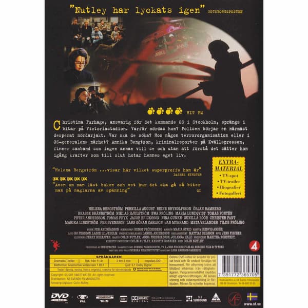 Sprängaren DVD (Käytetty)