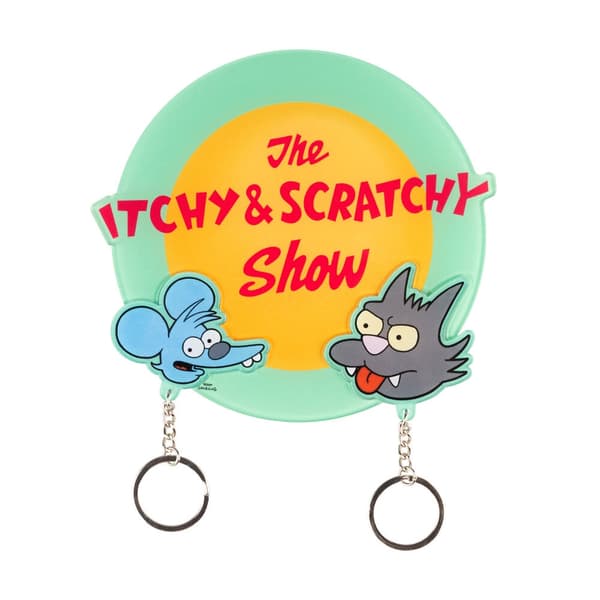 The Simpsons key hanger with keyring