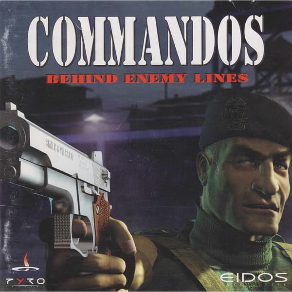 Commandos Behind Enemy Lines PC CD (Brukt)