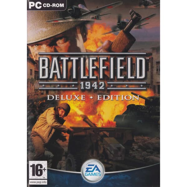 Battlefield 1942 Deluxe Edition PC CD Swedish (Brukt)