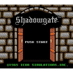 Shadowgate Nintendo NES SCN (Brugt)