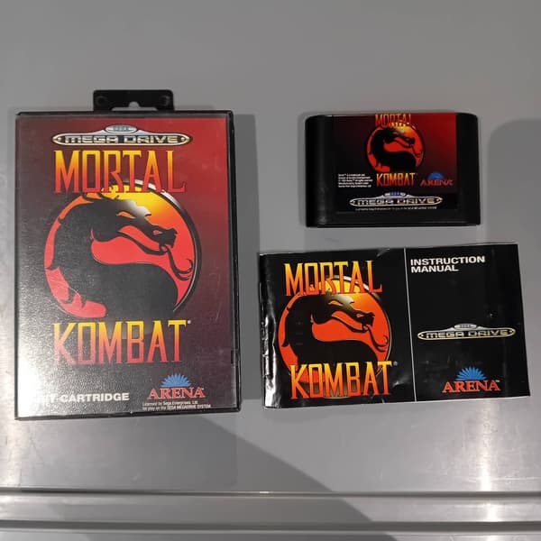 Mortal Kombat Sega Mega Drive (Brukt)