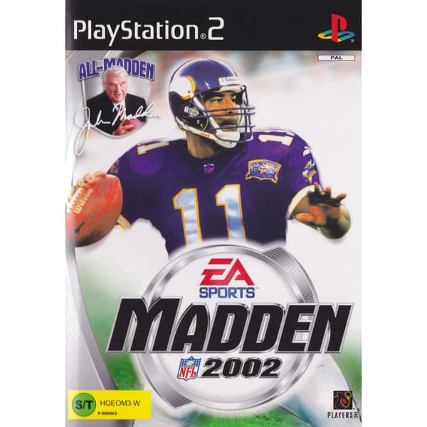 Madden NFL 2002 Playstation 2 PS2 (Brukt)