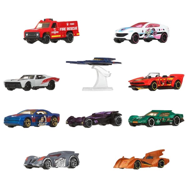 Hot Wheels DC Universe Batman pack 10 vehicles