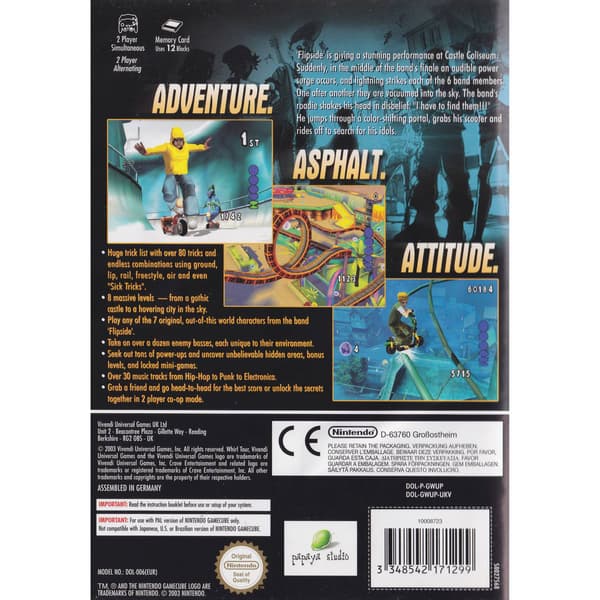 Whirl Tour Nintendo Gamecube (Brugt)