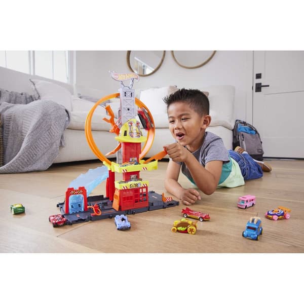 Hot Wheels City Super Fire Station