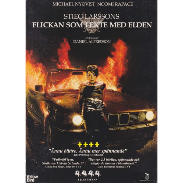 Flickan som lekte med elden DVD (Brugt)