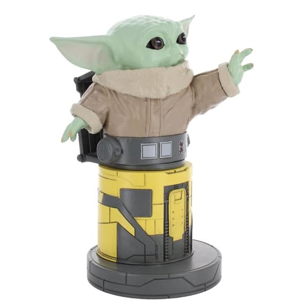 Star Wars The Mandalorian Grogu figure clamping bracket Cable guy 21cm