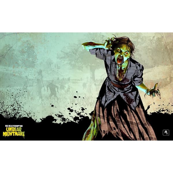 Red Dead Redemption Undead Nightmare Xbox 360 IMPORT (Brukt)