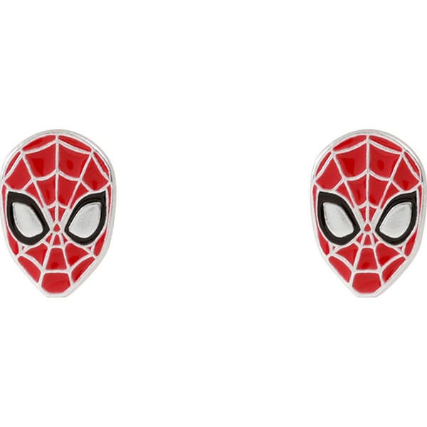 Marvel Spiderman sterling silver earrings