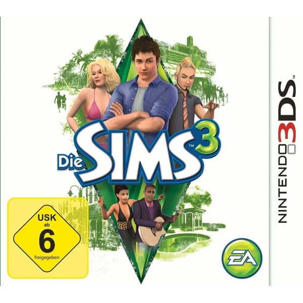 The Sims 3 Nintendo 3DS DE Multi-language in Game