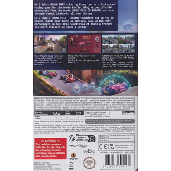 Ed & Edda Grand Prix RC Nintendo Switch