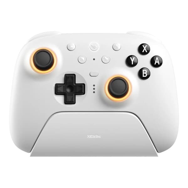 8BitDo Ultimate 2 Langaton Bluetooth-ohjain Valkoinen