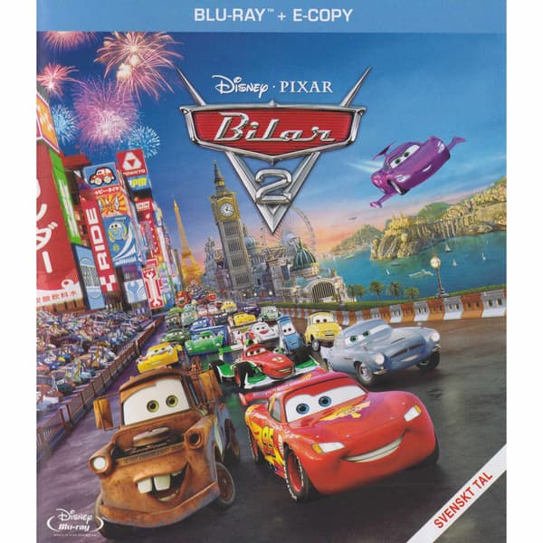 Bilar 2 Blu-Ray (Brukt)