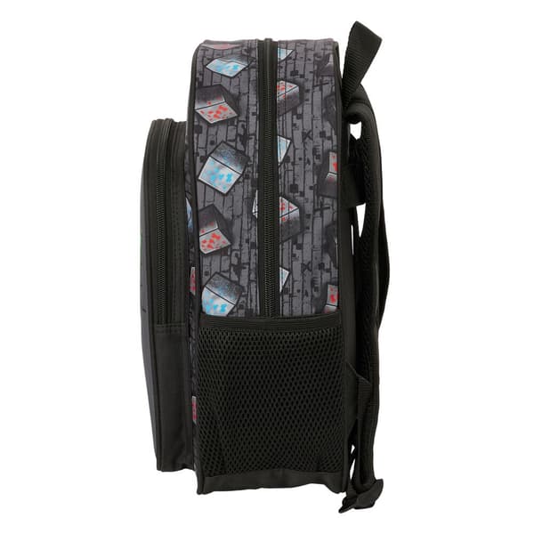 Minecraft Graffiti adaptable backpack 34cm
