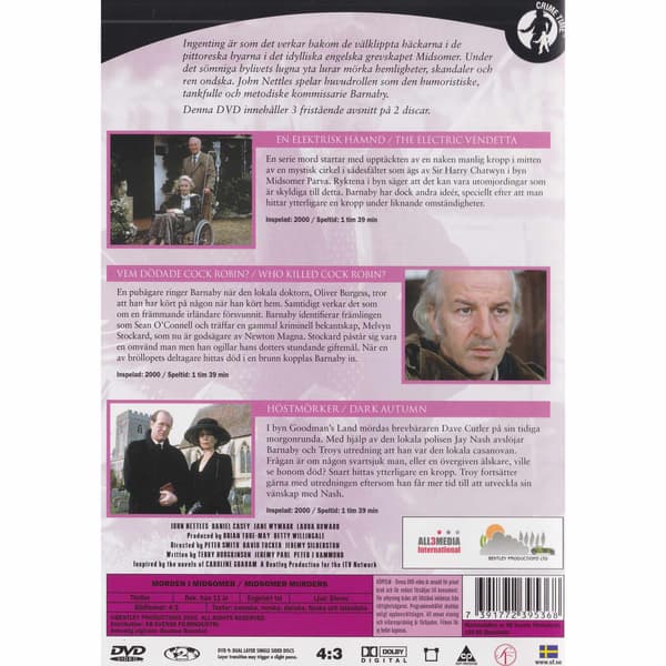 Morden i Midsomer Box nr 6 DVD (Brukt)