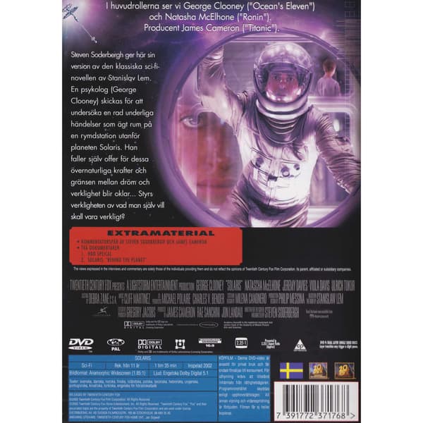 Solaris DVD (Brugt)