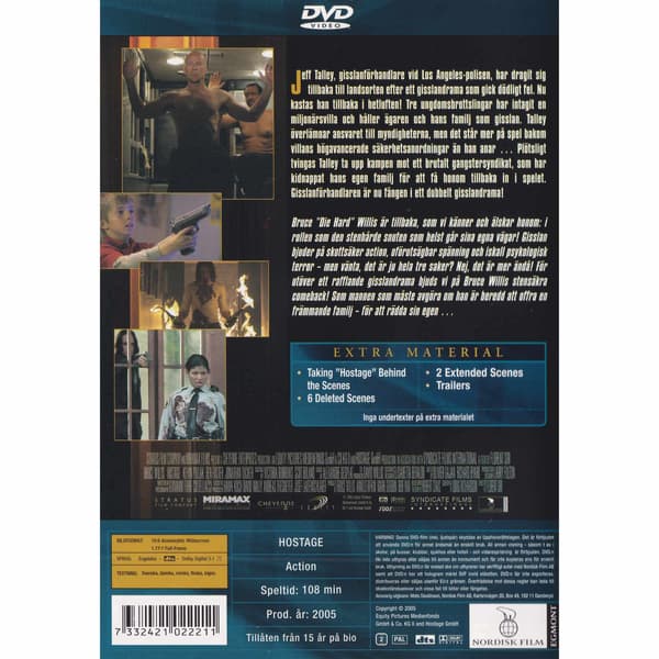 Gisslan DVD (Brukt)