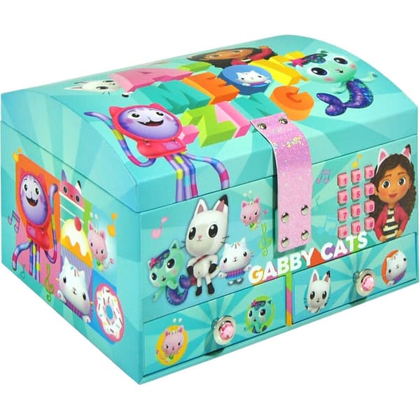 Gabbys Dollhouse jewelry box with code