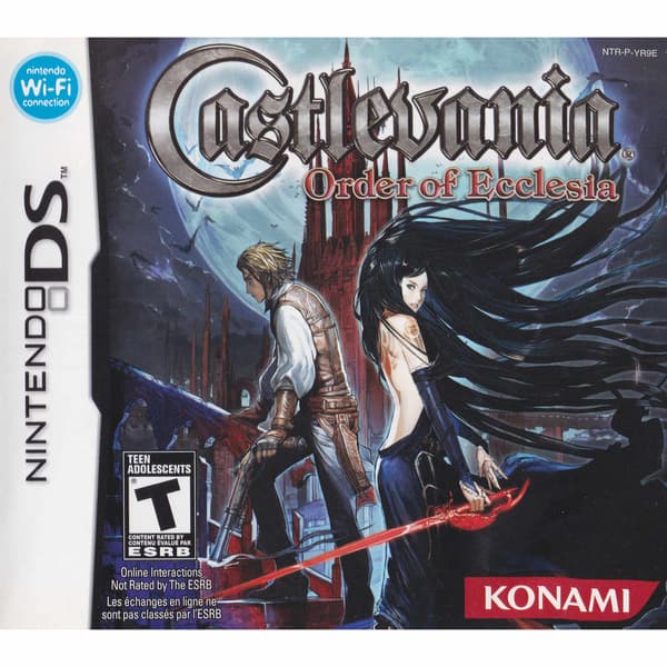 Castlevania Order of Ecclesia Nintendo DS IMPORT (Brukt)