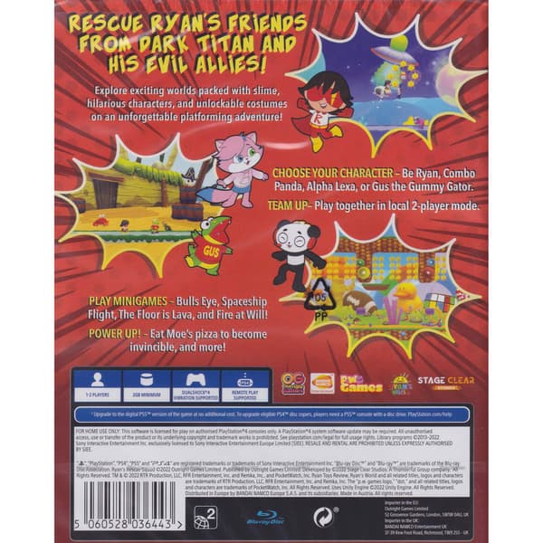 Ryans Rescue Squad Playstation 4