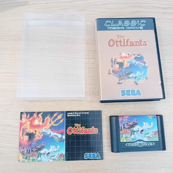 The Ottifants Sega Mega Drive (Brukt)