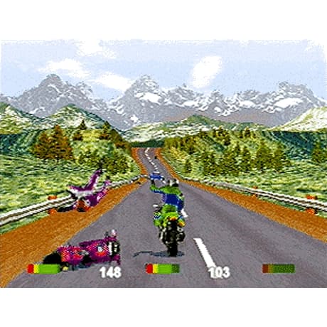 Road Rash Playstation 1 PS1 Platinum (Begagnad)