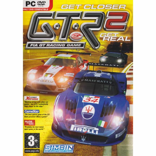 GTR 2 FIA GT Racing Game PC DVD (Brugt)