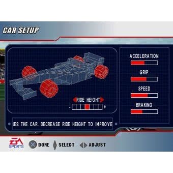 F1 2000 Playstation 1 PS1 Nordic (Brukt)