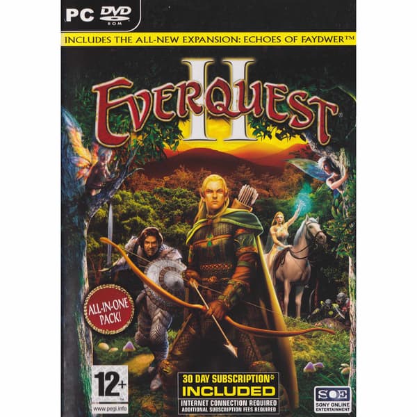 Everquest II PC DVD (Käytetty)