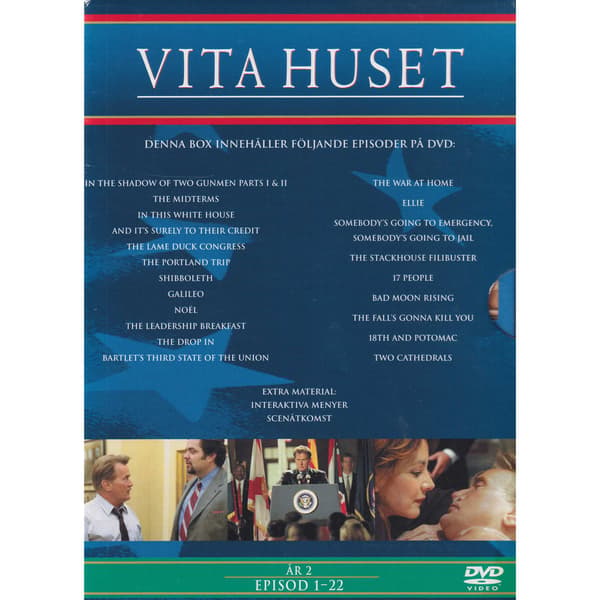 Vita Huset År 2 DVD (Brukt)