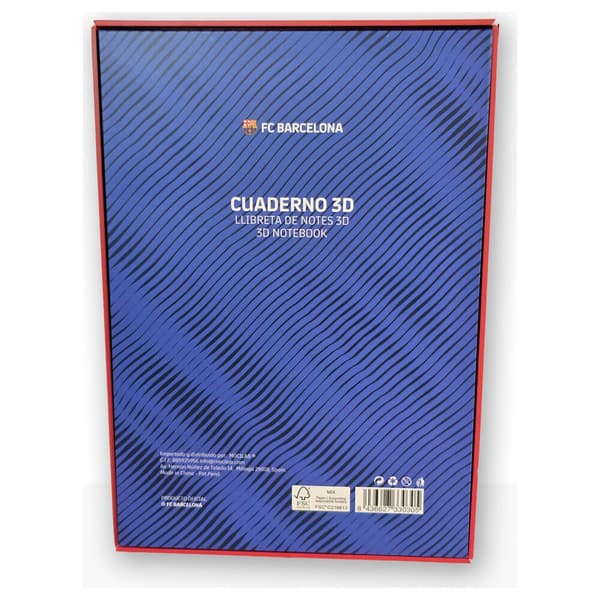 F.C. Barcelona A5 notebook