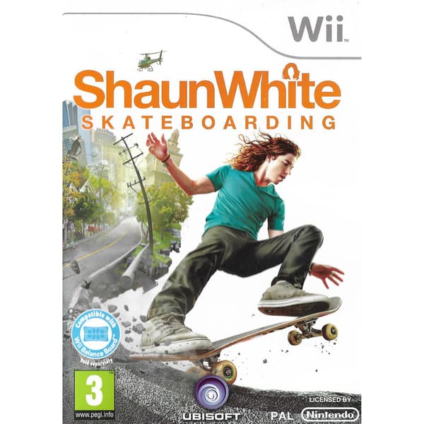 Shaun White Skateboarding Nintendo Wii