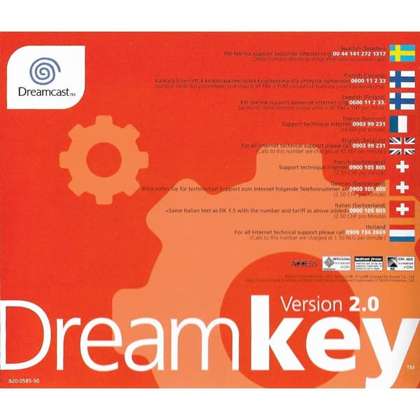 Dreamkey Version 2.0 Sega Dreamcast (Begagnad)