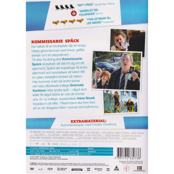 Kommissarie Späck DVD (Brukt)