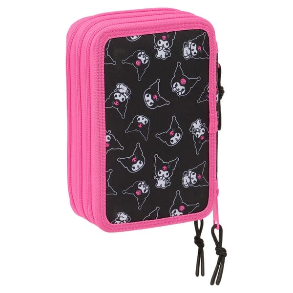Hello Kitty Kuromi triple pencil case 37pcs