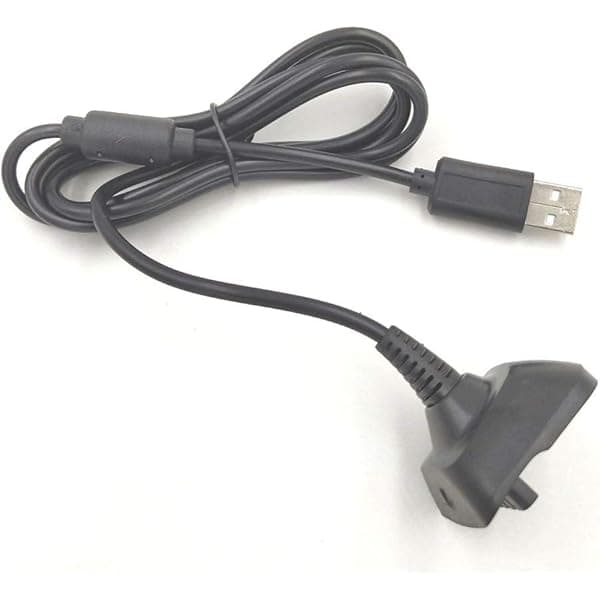 Play & Charge Cable Original Grey Xbox 360 (Begagnad)