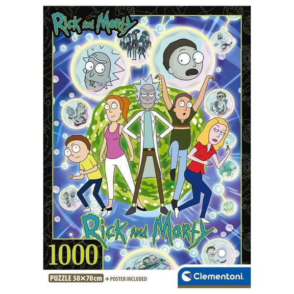 Rick and Morty 1 puzzle 1000pcs