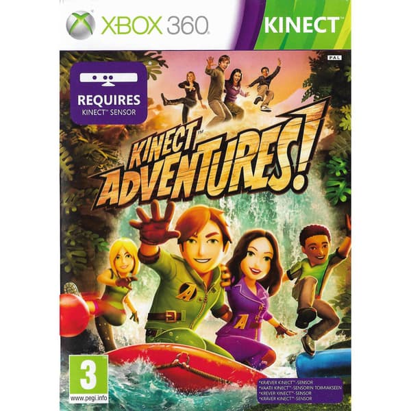 Kinect Adventures Xbox 360 Kinect (Brugt)