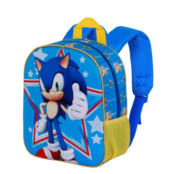 Sonic the Hedgehog Star 3D backpack 31cm